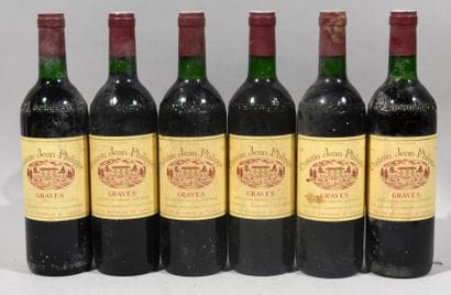 6 bouteilles de CHATEAU JEAN-PHILIPPE Graves...