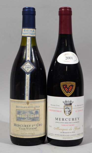 Une bouteille de MERCUREY Premier Cru 