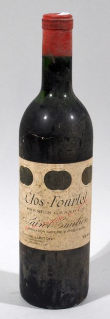 1 bouteille de CLOS-FOURTET Premier cru 1964...