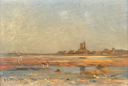 Antoine Guillemet (1841 - 1918)
Marine Huile...