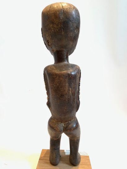 TEKE, Congo.

FETICHE en bois sculpté en...