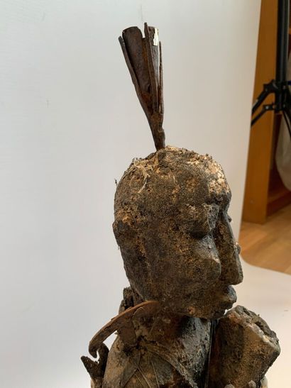AFRIQUE, probablement BENIN

FETICHE en bois...