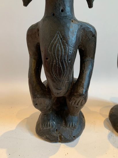 AFRIQUE, probablement Gabon

COUPLE DE STATUETTES...