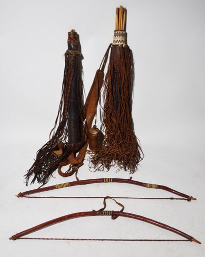 HAUSA, Nigéria

Ensemble de deux carquois...