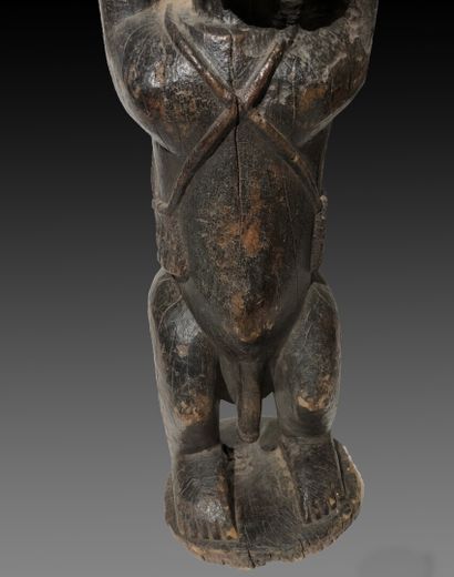 DOGON, Mali

Statue en bois anthropomorphe...