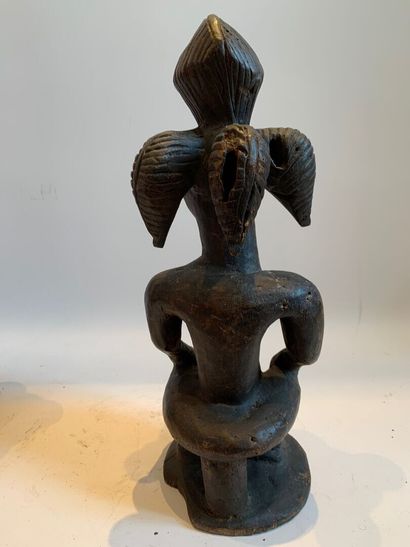AFRIQUE, probablement Gabon

COUPLE DE STATUETTES...