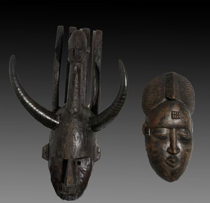 BAOULÉ, Côte d'Ivoire

Réunion de deux masques...