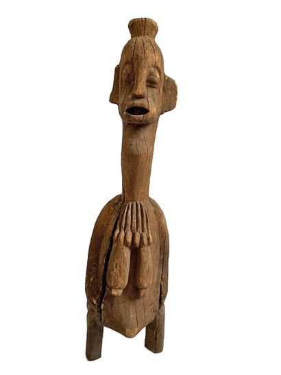 AFRIQUE, probablement Nigeria.

FIGURE FEMININE...
