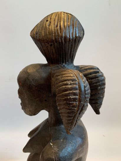 AFRIQUE, probablement Gabon

COUPLE DE STATUETTES...