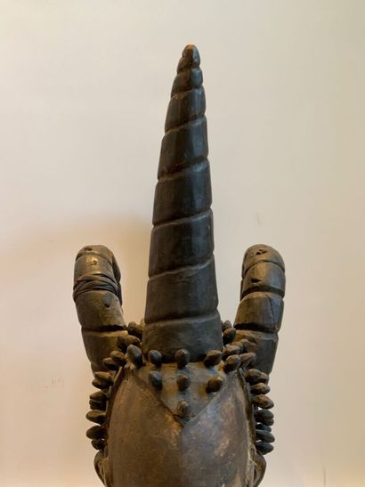 Style EKOI, Nigeria.

MASQUE en bois sculpté...