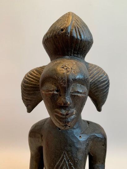 AFRIQUE, probablement Gabon

COUPLE DE STATUETTES...
