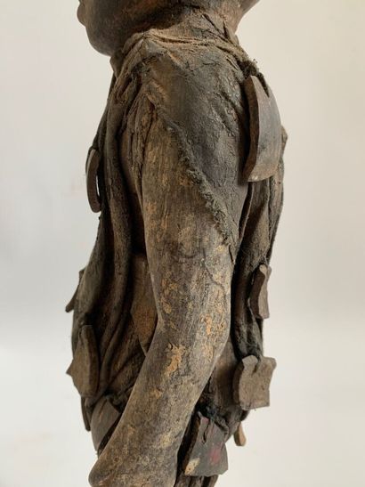 Type TIV, Nigeria.

FIGURE MASCULINE à visage...