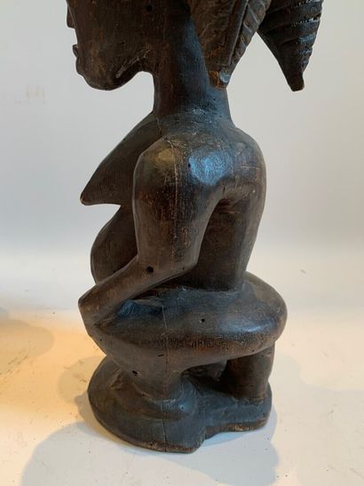 AFRIQUE, probablement Gabon

COUPLE DE STATUETTES...