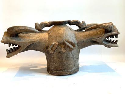 SENOUFO, Côte d'Ivoire

MASQUE HEAUME JANUS...