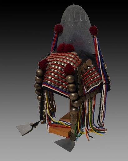 AKHA, Thaïlande.

Coiffe de cérémonie de...