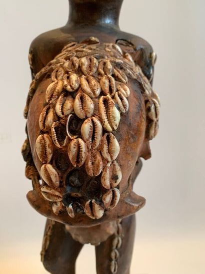 TEKE, Congo.

FETICHE en bois sculpté en...