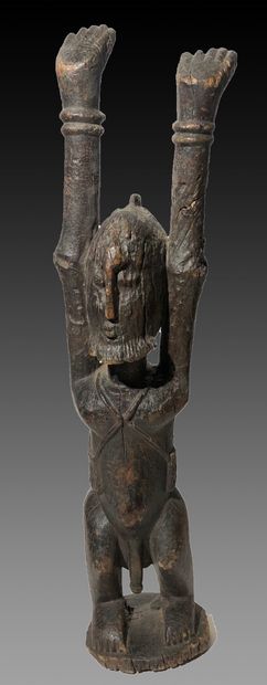 DOGON, Mali

Statue en bois anthropomorphe...
