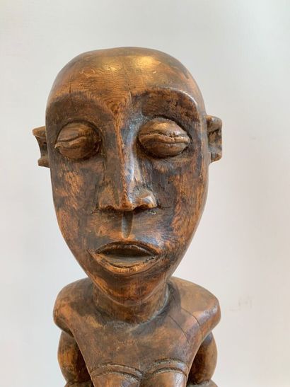 YOMBE, Congo.

MATERNITE en bois sculpté...