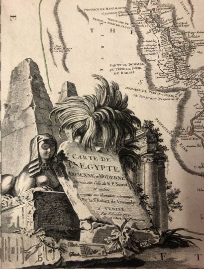 EGYPTE

ROBERT DE VAUGONDY, Carte de l'Égypte...