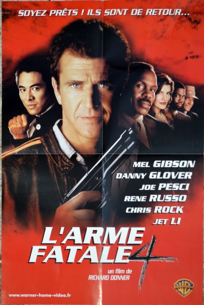 Collection de 114 affiches de cinéma, affiches...