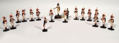 HISTOREX et divers- Suite de dix-sept soldats...