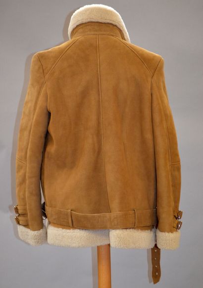 IKKS 

Veste femme en cuir couleur camel...
