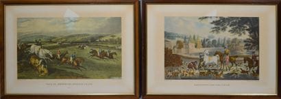 Lots de reproductions et de gravures anglaises...