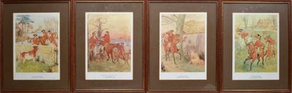 Lots de reproductions et de gravures anglaises...
