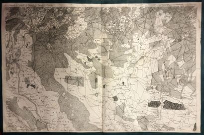 Belle carte des Duchés de Brabant et de Gueldre...