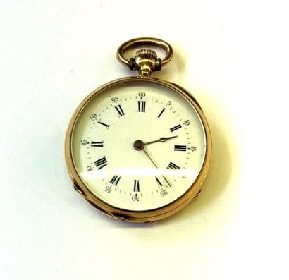 MONTRE DE COL en or rose 18K (750/1000e),...