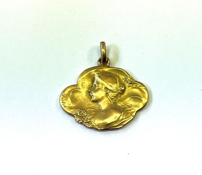 DIOLOT

Pendentif Nuage en or jaune 18 K...