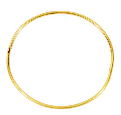 BRACELET JONC en or jaune 18K (750/1000e).

Poids...