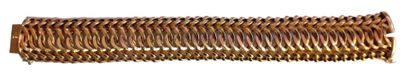 BRACELET MANCHETTE en or rose 18K (750/1000e)...