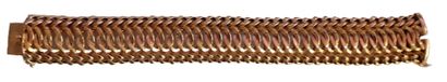 BRACELET MANCHETTE en or rose 18K (750/1000e)...