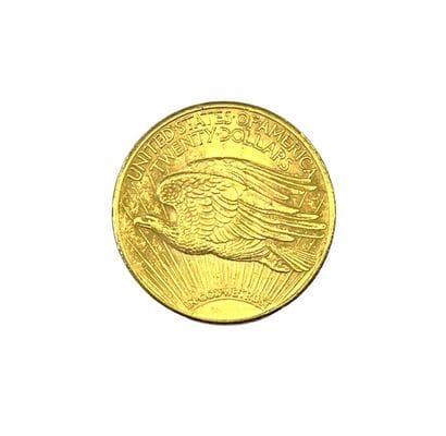 Une pièce de 20 dollars en or LIBERTY 1908

Poids...