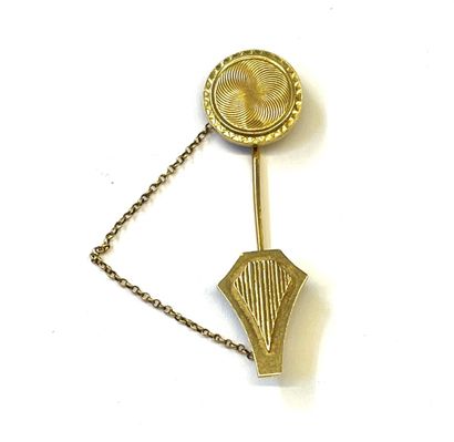 EPINGLE A CRAVATE en or jaune 18K (750/1000e)

Poids...