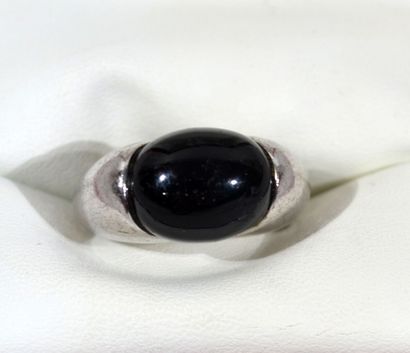 BACCARAT

Bague Jonc en argent massif (925/oo)...