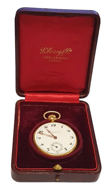 LEROY et CIE 

Montre de gousset en or jaune...