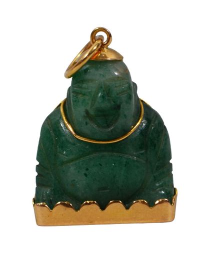 PENDENTIF à monture en or 18K (750/1000e)...