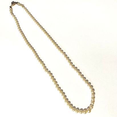 Collier de perles de culture dites ACOYA...