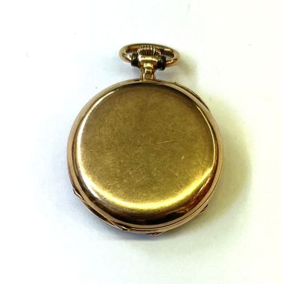MONTRE DE COL en or rose 18K (750/1000e),...