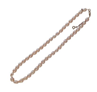 COLLIER DE PERLES de culture 