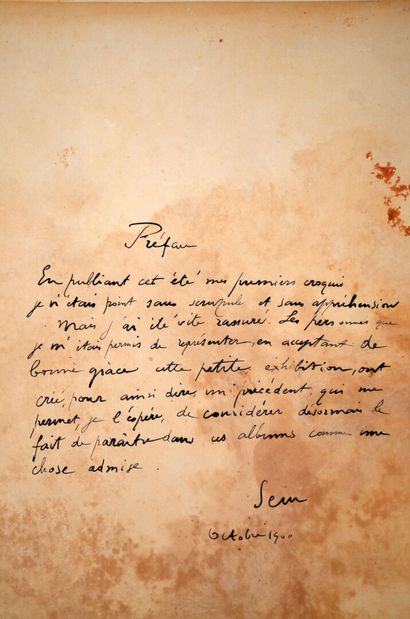 Marie Joseph Georges GOURSAT dit SEM (1863-1934)...