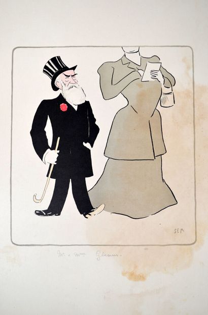 Marie Joseph Georges GOURSAT dit SEM (1863-1934)...