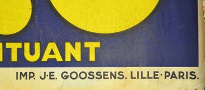 Affiche publicitaire en deux parties « Phoscao,...