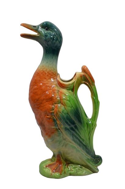 SAINT CLEMENT
Pichet canard en barbotine.
Hauteur...