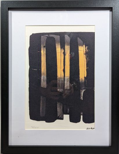 Pierre SOULAGES (1919-2022), d'après. 
