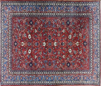 ISPAHAN (Iran)
Tapis en laine nouée à la...