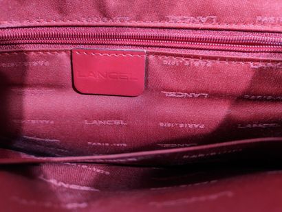 LANCEL
Sacoche porte-documents en cuir façon...