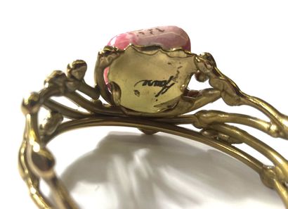 Isabelle FAURE (XXe)
Bracelet manchette rigide...